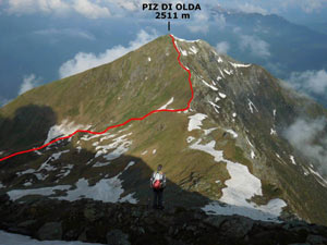 Via Normale Piz di Olda