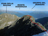 Via Normale Monte Marser - Il tratto finale della cresta W, dalla vetta