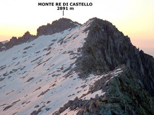 Via Normale Monte Re di Castello - Cresta Ovest