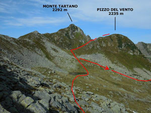 Via Normale Pizzo del Vento - dalla Val Tartano