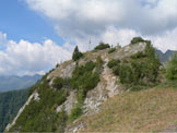 Via Normale Monte Lupo/Wolfskofel - L'ultimo tratto di cresta