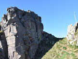 Via Normale Corni Setteventi - La sella sotto il 1 corno