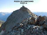 Via Normale Pizzo di Canciano - dal Cornetto - Sulla cresta WSW