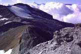 Via Normale Rocca d'Ambin - La cresta vista da sotto la vetta