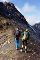 Via Normale Monte Gleno - Vers. Scalvino - Verso la cima