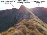 Via Normale Cima di Val Lunga - Cresta SW - Gli ultimi 50 metri della cresta SW, che qui assume orientamento W