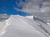 Via Normale Cima di Plator Orientale - In cima