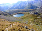 Via Normale Piz dil Crot - Rif. Bertacchi e il lago di Emet