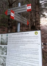 Via Normale Pizzo Pianezza - Cartelli segnavia 