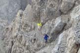 Via Normale Pic de Rochebrune - Le cengie sotto la cima