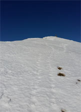 Via Normale Monte Tornone - Lungo la cresta