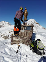 Via Normale Monte Tornone - In cima