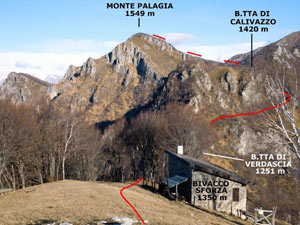 Via Normale Monte Palagia