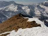 Via Normale Monte Pomnolo - Cresta di salita