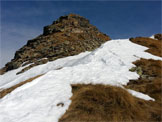 Via Normale Monte Pomnolo - Verso la vetta