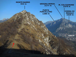 Via Normale Monte Barro 