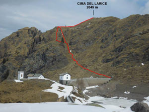 Via Normale Cima del Larice