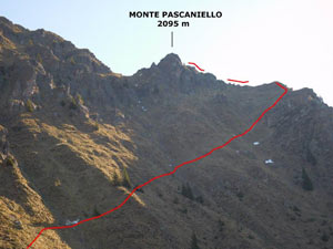 Via Normale Monte Pascaniello