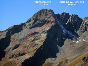 Via Normale Pizzo Calino