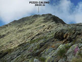 Via Normale Pizzo Calino - Lungo la cresta E del Pizzo Calino