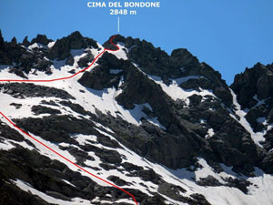 Via Normale Cima del Bondone