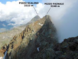 Via Normale Punta Vicima - Panorama di vetta, verso N