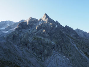 Via Normale Punta da l'Albigna (Via Steiger + Spigolo W)