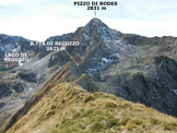 Via Normale Punta di Santo Stefano - Panorama di vetta, in primo piano la cresta SSW