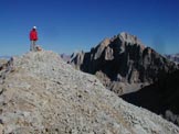 Via Normale Cima Ombretta di Mezzo - Sulla cima