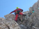 Via Normale Sasso di Valfredda - Passaggio di accesso alla cresta