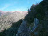 Via Normale Monte Argentea - Cresta Rio Guadi Arenzano - Durante l'avvicinamento