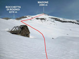 Via Normale Madone (di Vogorno) - Limmacolata Costera (q. 1917 m), e il Madone