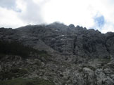 Via Normale Monte Frascola - panorama lungo la via di salita