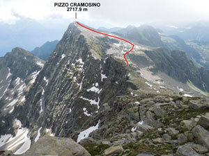 Via Normale Pizzo Cramosino