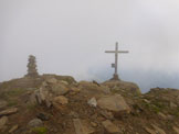 Via Normale Pizzo di Mezzod - La croce di vetta