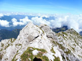 Via Normale Grigna Settentrionale (Cresta di Piancaformia Integrale) - Sguardo su un tratto aereo appena percorso