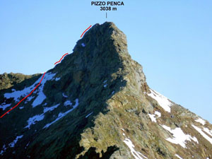 Via Normale Pizzo Penca