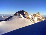 Via Normale Punta Zumstein - Cime del Rosa, Zumstein, Dufour e Nordend