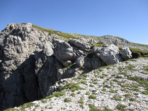 Via Normale Creta di Pricot