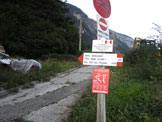 Via Normale Monte Corona in Friuli - Inizio del sentiero 521