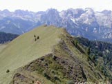 Via Normale Col Bel - La cresta di salita