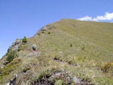 Via Normale Col Bel - Ultimo tratto verso la cima