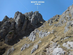 Via Normale Monte Grona - (via direttissima)