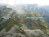 Via Normale Madom da Sgif - Cresta NW - Panorama di vetta, verso N