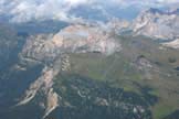 Via Normale Monte Cernera - Cernera dalla cima del Pelmo