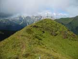 Via Normale Monte Pecol - Poco prima della croce di vetta