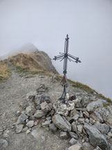 Via Normale Monte Crostis - Croce di vetta del Crostis