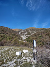 Via Normale Monte Ciastelat  ( o Cjastelat ) - Inizio del sentiero dellacquedotto 