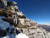 Via Normale Punta Cermenati - Cresta Sud-Est - Cengetta che aggira il Pizzo Daina