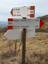 Via Normale Col Manzon - panorama lungo la salita